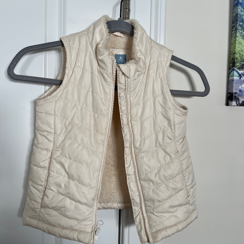Gap kids fleece lined vest